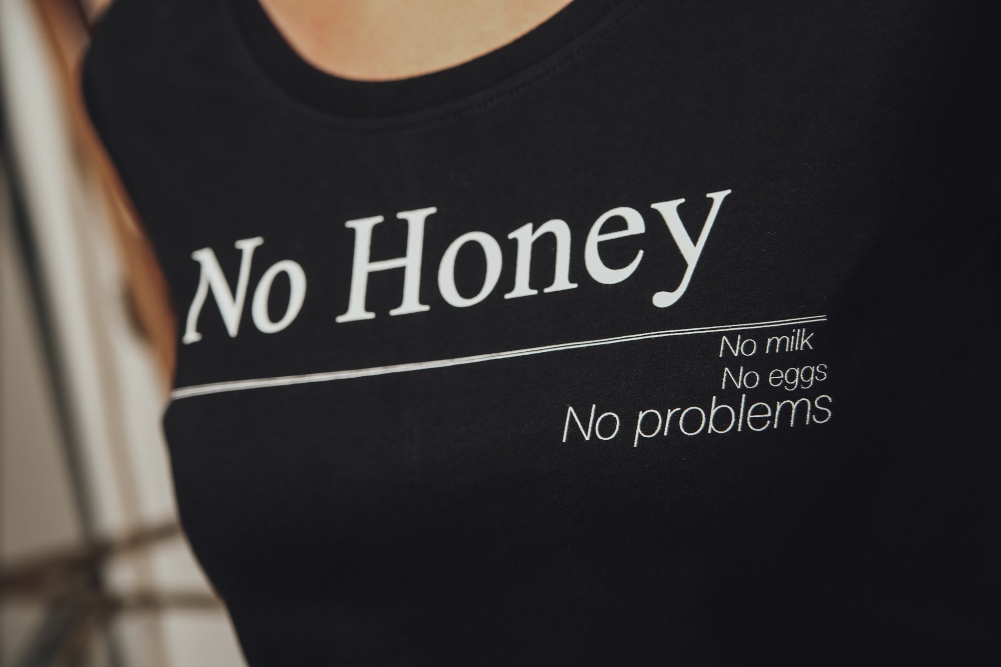 No Honey Shirt - schwarz